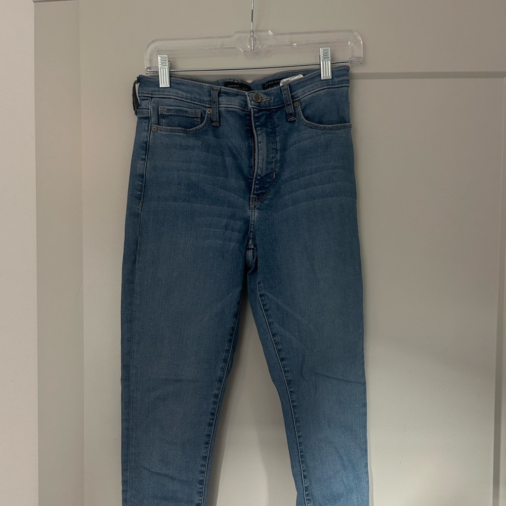 Banana Republic High Rise Women Skinny Jeans - Blue